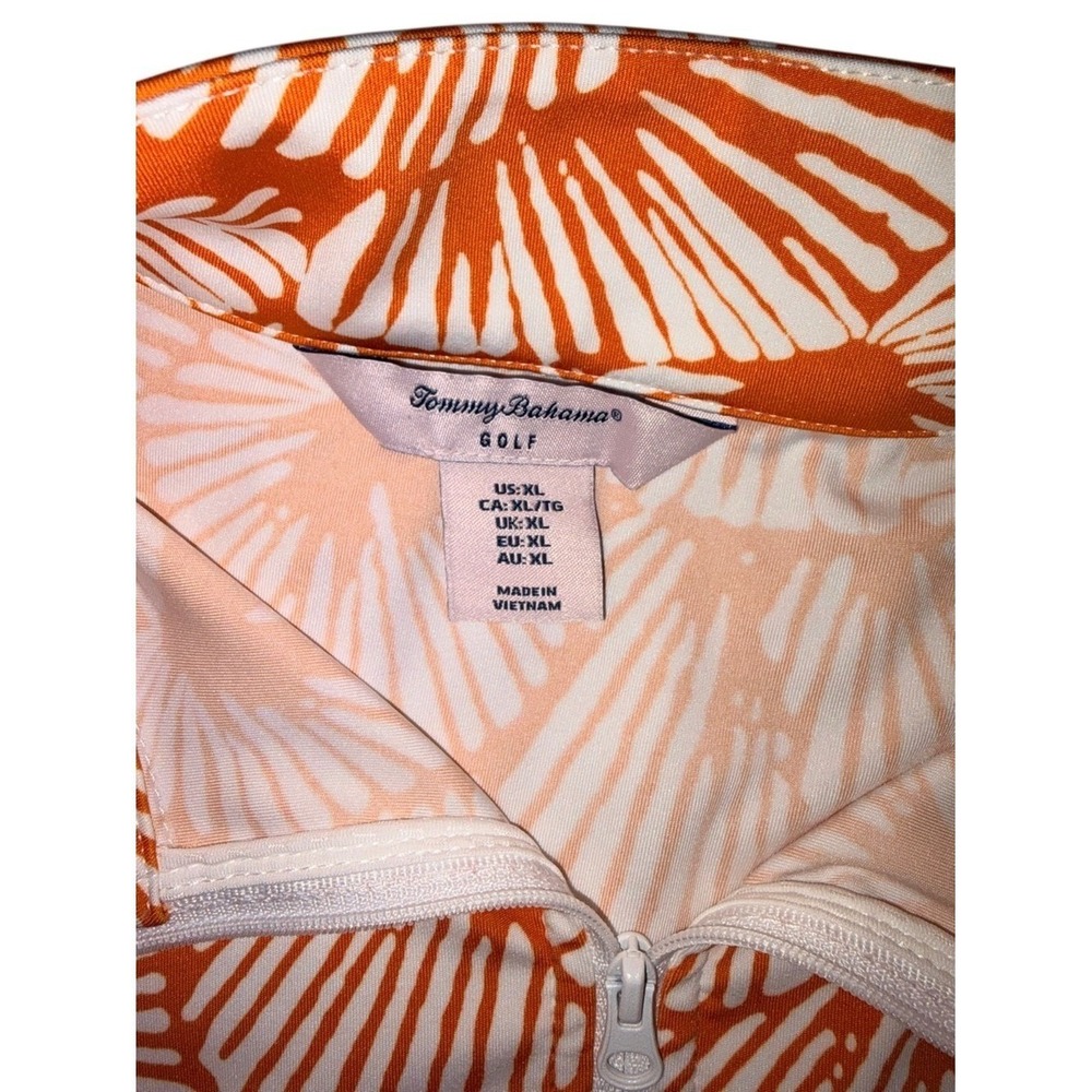 Tommy Bahama Golf  "Shell We Dance"Full-Zip Jacket XL - Picture 6 of 9